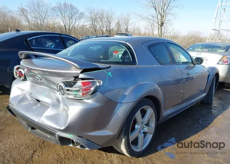 2005 Mazda Rx-8 Sport Automatic из США, поврежденный, VIN JM1FE17N450145889